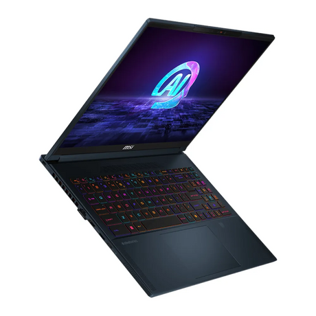 MSI Stealth 16 AI Studio A1VGG Intel Ultra 9 185H Processor, 32 GB RAM, 1TB SSD, NVIDIA RTX 4070 8 GB GDDR6, 16" QHD+ Display, Windows 11 Home, 1 Year warranty | 9S7-15F412-040