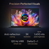 Asus ProArt P14 H7407BA Laptop, NVIDIA RTX Spark N1X 18 Core CPU, 5120 Core GPU, 24GB RAM, 1TB SSD, 14" 3K OLED 120Hz Touch Display, Windows 11 Home, English & Arabic Keyboard, White, 1 Year Warranty | H7407BA-SM211W