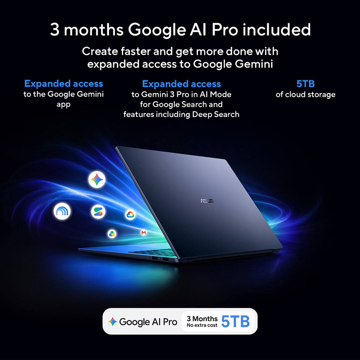 Asus ProArt P14 H7407BA Laptop, NVIDIA RTX Spark N1X 18 Core CPU, 5120 Core GPU, 24GB RAM, 1TB SSD, 14" 3K OLED 120Hz Touch Display, Windows 11 Home, English & Arabic Keyboard, White, 1 Year Warranty | H7407BA-SM211W
