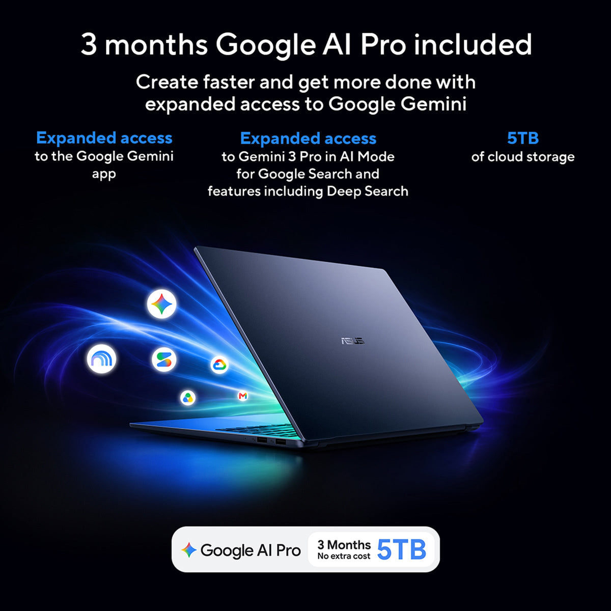 Asus ProArt P16 H7607BA Laptop, NVIDIA RTX Spark N1X 20 Core CPU, 6144 Core GPU, 32GB RAM, 1TB SSD, 16" 3K OLED 120Hz Touch Display, Windows 11 Home, English & Arabic Keyboard, Black, 1 Year Warranty | H7607BA-SR142W