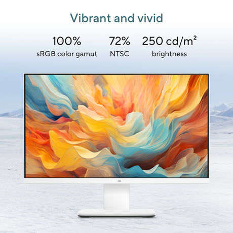 Asus V440VA All-in-One Desktop PC, Intel Core 5 210H Processor, 16GB RAM, 512GB SSD, 23.8" FHD 100Hz Display, Windows 11 Home, Speakers & 5M IR Camera, 120W Adapter, Sandstone Wireless Keyboard & Mouse Included, 3 Year Warranty | V440VA-C521016512W