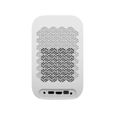 HP CC360 Smart Projector, FHD 1920 x 1080 Resolution, 500 LED Lumens Brightness, Auto focus, Wi-Fi, HDMI, Compact, Bluetooth, Portable Design, Built-in Stereo Speakers, White, 1 Year Warranty | CC360