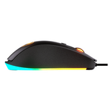 Cougar Surpassion ST Optical Wired R GB Gaming Mouse, 3200 DPI PixArt PMW3325 Optical Gaming sensor, 1000 Hz Polling Rate, Mechanical Gaming Switch, 6 x Buttons, Ergonomic, Right-Handed Design, Black, 1 Year Warranty | CGR-SURPASSION-ST