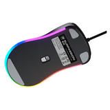 ماوس الألعاب السلكي الضوئي Cougar Surpassion RGB، مستشعر ألعاب بصري PAW3309 بدقة 6400 نقطة لكل بوصة، معدل اقتراع 1000 هرتز، مفتاح ألعاب 20 مليون نقرة، 6 أزرار قابلة للبرمجة، تصميم مريح لليد اليمنى، أسود، ضمان لمدة عام | CGR-WOMB-SUR