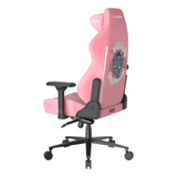 كرسي الألعاب DXRacer Craft Halo Cat Edition، أسطوانة رفع بالغاز من الفئة 4، دعم مدمج لأسفل الظهر ثنائي الأبعاد، قاعدة ألومنيوم، عجلات دوارة من البولي يوريثان مقاس 60 ملم، قابل للتعديل بالكامل، وردي، ضمان لمدة سنة | CRA-PR008-P-H1