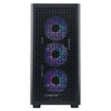 Cooler Master MasterBox 600 Mid Tower PC Casing, Tempered Glass Side Panel, FineMesh Performance Front Panel, 410mm GPU Support, USB 3.2 Gen 2, Black, 1 Year Warranty | MB600-KGNN-S00