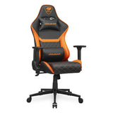Cougar Armor One V2 Gaming Chair, Premium PVC Leather, 4D Folding Armrests, Classic High-Back Design, Extra Storage Pocket, 155º Reclining, Piston Lift Height Adjustment, 120 kg Weight Limit, Black & Orange, 1 Year Warranty | 3MAO2ORB-0001