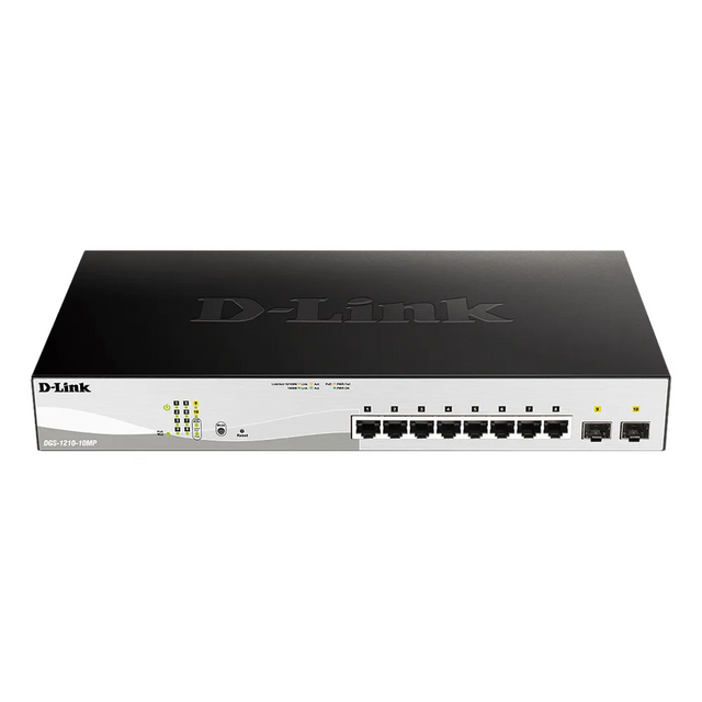 D-Link-DGS-1210-10MP-10-Port-Gigabit-PoE-Switch-DGS-1210-10MP