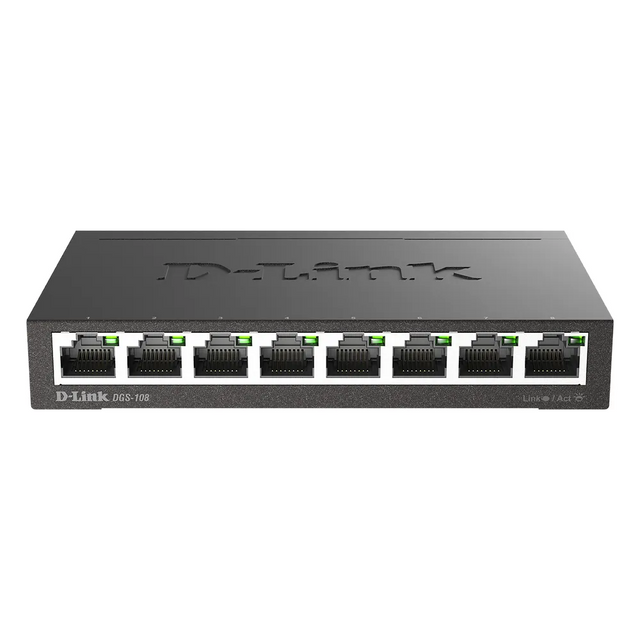 D-Link-DGS-F108-8-Port-Gigabit-Unmanaged-Switch-DGS-F108