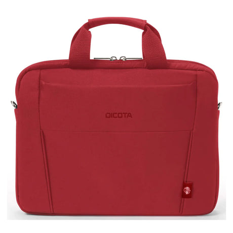 حقيبة DICOTA SLIM BASE للحاسوب المحمول 13-14.1 بوصة، تحميل علوي - أحمر | D31306