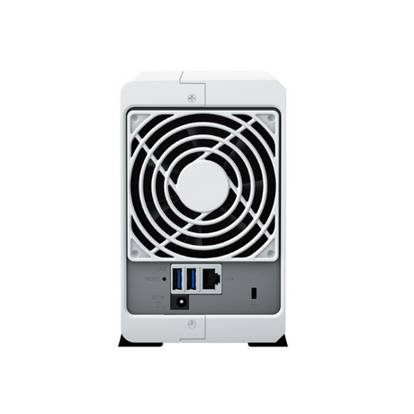 Synology DiskStation DS223j 2 Bay Nas Box, 3.5" or 2.5" SATA, Realtek RTD1619B Processor, 1 GB RAM, 55.62 BTU/hr, RJ-45, USB 3.2, 2 Year Warranty | DS223j