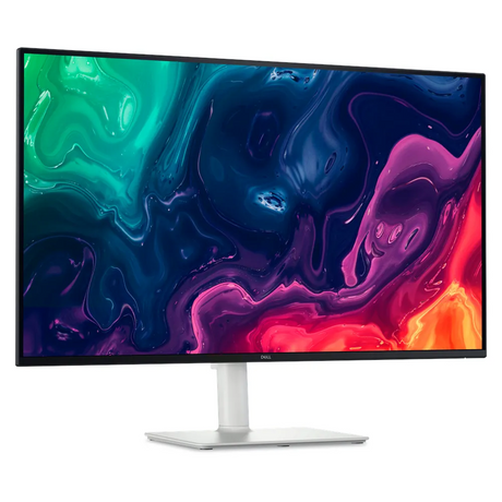 Dell 32 Plus S3225QS Monitor, 32" 4K (3840 x 2160) Resolution, 120Hz, Anti-glare, 4ms (GTG) Response Time, HDMI, DP, Tilt/Height/Slant Adjustable Stand, Black & Silver, 3 Year Warranty | S3225QS