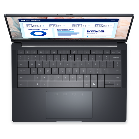 Dell Pro 14 Premium Laptop, Intel Core Ultra 7 268V Processor, 32GB RAM, 1TB SSD, 14" FHD Display, Windows 11 Pro, English & Arabic Keyboard, 3 Year Warranty | Dell-PRO14P-32-1T-W11P