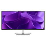 Dell Pro 34 Plus USB-C Hub Curved Monitor, 34" WQHD (3440 x 1440) Resolution, 100Hz, Anti-glare, 5ms (GTG) Response Time, HDMI, DP, USB-C, Fully Adjustable Stand, Black & Silver, 3 Year Warranty | P3425WE