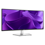 Dell Pro 34 Plus USB-C Hub Curved Monitor, 34" WQHD (3440 x 1440) Resolution, 100Hz, Anti-glare, 5ms (GTG) Response Time, HDMI, DP, USB-C, Fully Adjustable Stand, Black & Silver, 3 Year Warranty | P3425WE