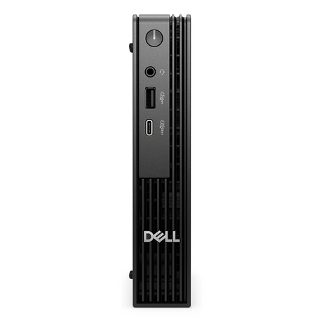 Dell Pro Micro MFF QCM1250 Desktop PC, Intel Core i5-14500T Processor, 8GB DDR5 RAM, 512GB SSD, 90W Adapter, DOS, Black, 3 Year Warranty | D-Pro-Micro-i5