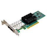 محول Synology E10G17-F2 ثنائي المنافذ 10 جيجابت إيثرنت SFP+، منفذ PCIe 3.0/2.0، تفاوض تلقائي 8/4-مسارات، أداء عالٍ، يدعم DSM 6.0.2 والإصدارات الأحدث، وضع الإرسال المزدوج الكامل، ضمان لمدة عام | E10G17-F2