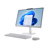 Lenovo A100 All-in-One Desktop All-in-One Desktop – Intel Core i3-N305 Processor, 8 GB RAM, 512 GB SSD, 23.8" (1920x1080) FHD Display, DOS, Cloud Grey, English Keyboard, 1 Year Warranty | F0J60043PS