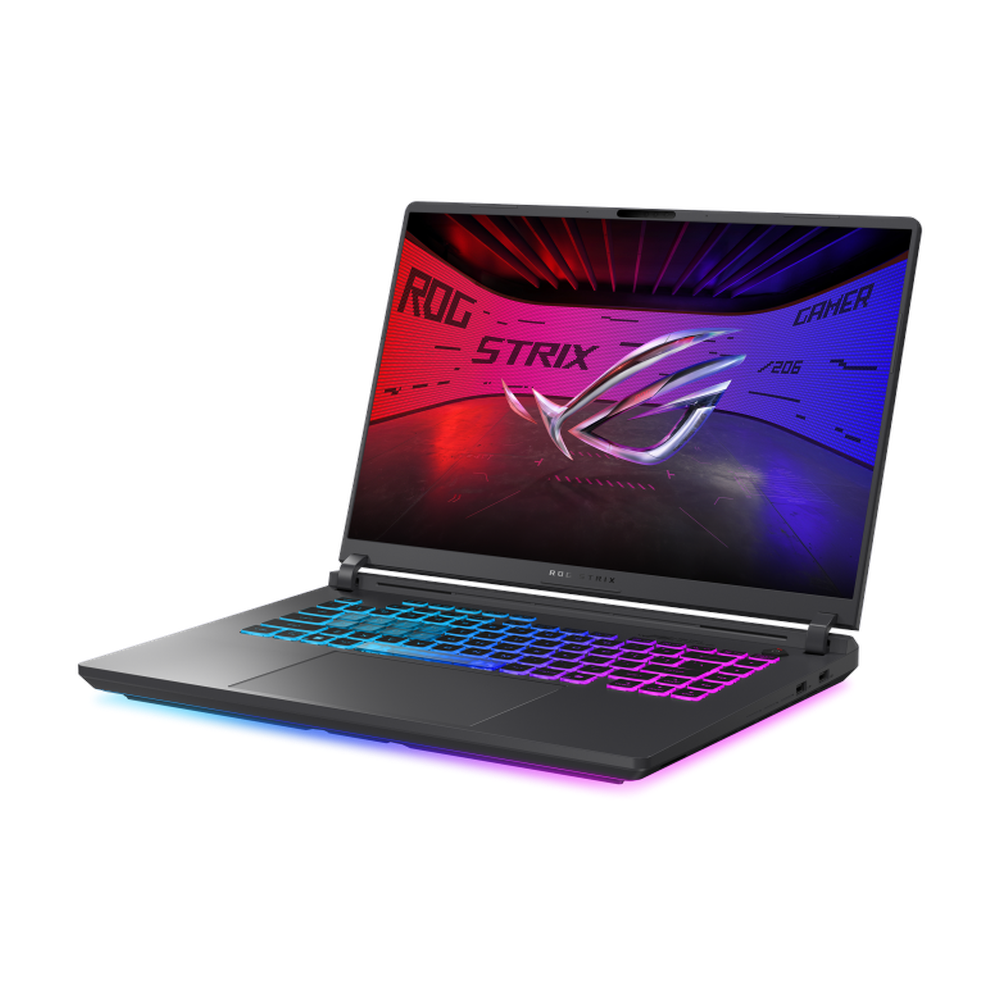Asus ROG Strix G16 Gaming Laptop, Intel Core i7 14650HX Processor, 16 GB RAM, 1TB SSD, 8GB Nvidia RTX 5050 Graphics, 16" FHD+ 165Hz Display, Windows 11 Home, English & Arabic Keyboard, Eclipse Gray, 1 Year Warranty | G615JHR-1SG7821W