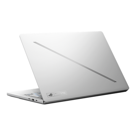 Asus ROG Zephyrus G14 AMD Ryzen AI 9 HX 370 Processor, 32 GB RAM, 1TB SSD, 8 GB NVIDIA RTX 5060, 14" 3K (2880 x 1800) OLED,Display, Windows 11 Home, English & Arabic Keyboard, Platinum White, 1 Year Warranty | GA403WM-AI-OLED-321W