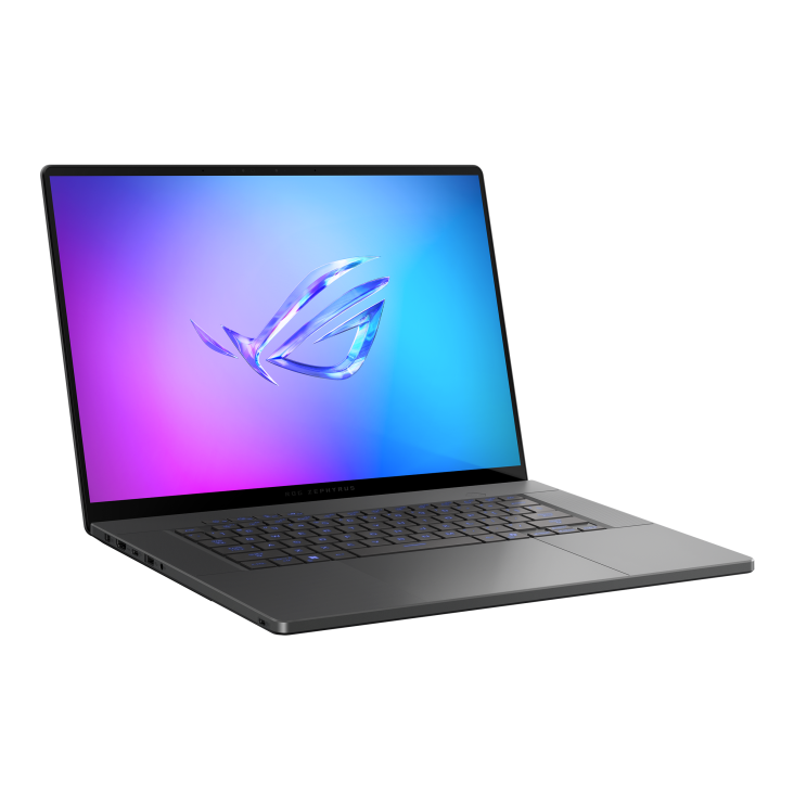Asus ROG Zephyrus G16 Gaming Laptop, AMD Ryzen AI 7 350 Processor, 32GB RAM, 1TB SSD, 8GB Nvidia RTX 5060 Graphics, 16" 2.5K 240Hz OLED Display, Windows 11 Home, English & Arabic Keyboard, Eclipse Gray, 1 Year Warranty | GA605KM-AI-OLED132W