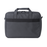 Genuine Executive Topload Laptop Bag, Fits up to 16” Laptops, Premium Polyester Material, Water-Resistant Fabric, Dual Main Compartments, Carry Strap, Grey, 1 Year Warranty | GN-B200904GR