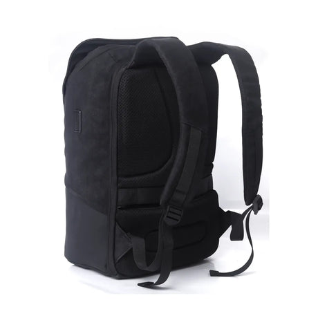 Genuine Trend Laptop Backpack, Fits up to 16” Laptops, High-Quality Polyester, Water-Resistant Build, Type-C USB Port, Carry Strap, Clean Front Design, Black, 1 Year Warranty | GN-B230642BK
