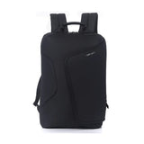 Genuine Rock Laptop Backpack, Fits up to 16” Laptops, High-Quality Polyester, Water-Resistant Fabric, Carry Strap, Black, 1 Year Warranty | GN-B230817BK
