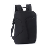 Genuine Rock Laptop Backpack, Fits up to 16” Laptops, High-Quality Polyester, Water-Resistant Fabric, Carry Strap, Black, 1 Year Warranty | GN-B230817BK