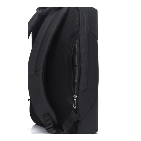 Genuine Rock Laptop Backpack, Fits up to 16” Laptops, High-Quality Polyester, Water-Resistant Fabric, Carry Strap, Black, 1 Year Warranty | GN-B230817BK