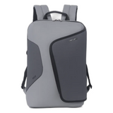 Genuine Rock Laptop Backpack, Fits up to 16” Laptops, High-Quality Polyester, Water-Resistant Fabric, Carry Strap, Grey, 1 Year Warranty | GN-B230817GR