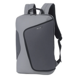 Genuine Rock Laptop Backpack, Fits up to 16” Laptops, High-Quality Polyester, Water-Resistant Fabric, Carry Strap, Grey, 1 Year Warranty | GN-B230817GR