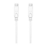 كابل USB 3.2 Gen2 أصلي، طول الكابل 1.5 متر، 100 واط، سرعة نقل البيانات 10 جيجابت في الثانية، أبيض، ضمان لمدة سنة | GN-USBC1.5M-WH