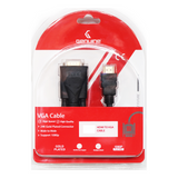 كابل HDMI إلى VGA أصلي، يدعم دقة 1080 بكسل، طول الكابل 3 متر، ضمان لمدة سنة واحدة | GNHDVG3M