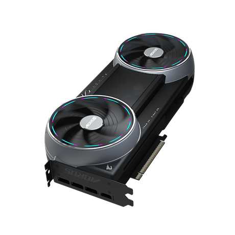 Gigabyte AORUS GeForce RTX 5090 INFINITY Graphics Card, GDDR7 32GB 512-bit Memory, HDMI 2.1b & DP 2.1b Outputs, PCI Express 5.0, Windforce HyperBoost Cooling System, 3352 AI TOPS, RGB Halo, Black, 1 Year Warranty | GV-N5090AORUS-IF-32GD