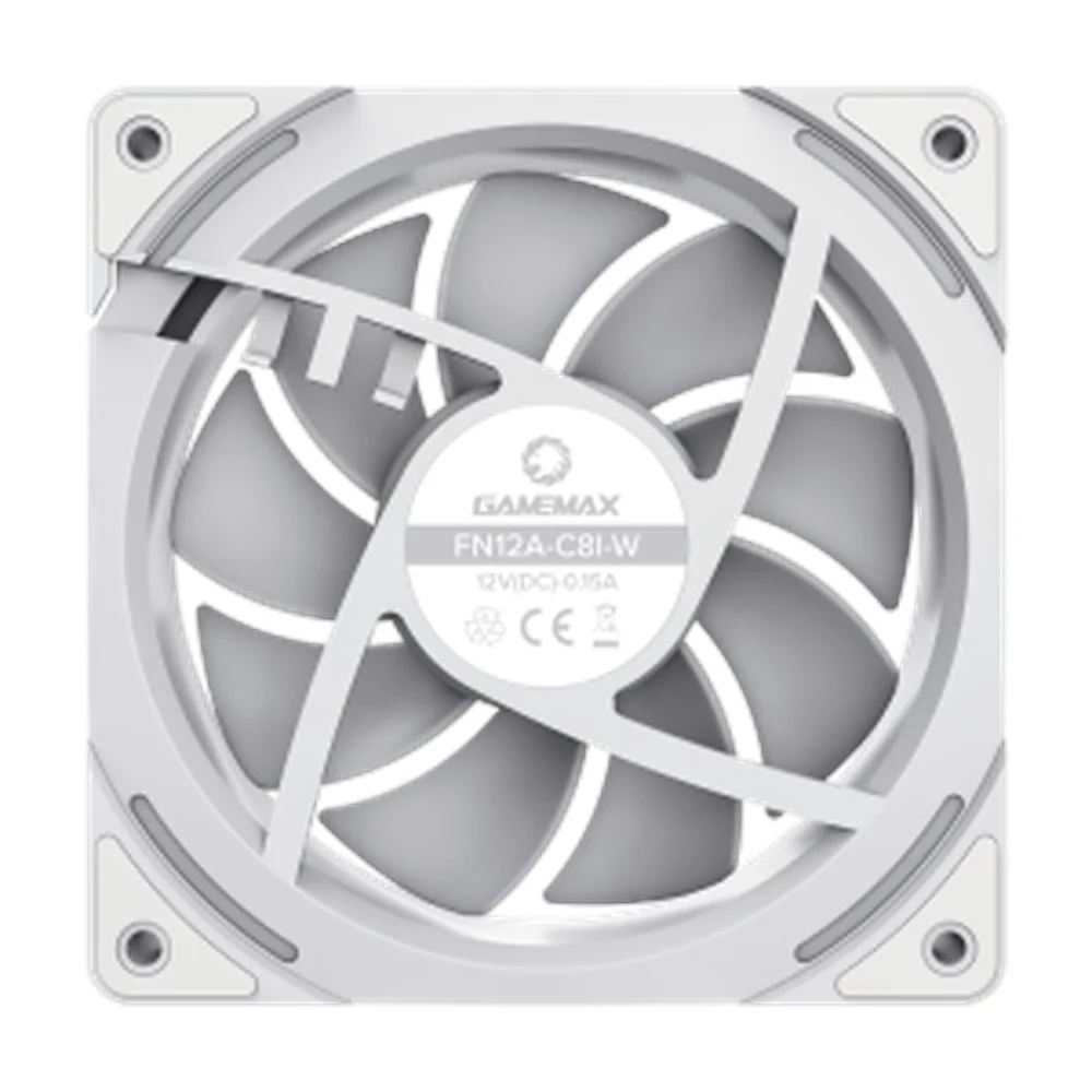 GameMax-FN12A-C8I-W-ARGB-Case-Fan-FN12A-C8I-W