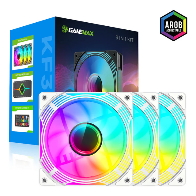 GameMax-KF300-WH-ARGB-Case-Fans-KF300-WH