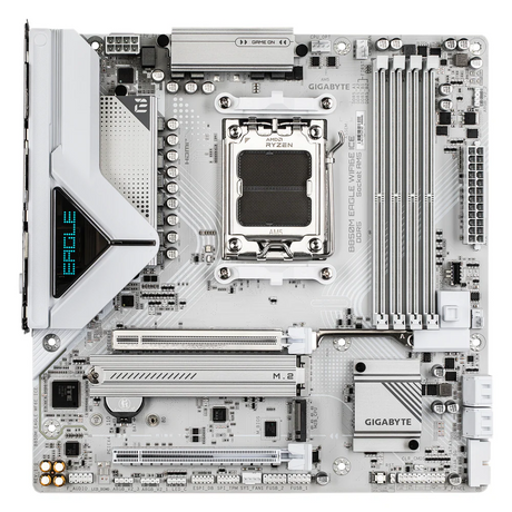 Gigabyte-B850M-EAGLE-WIFI6E-ICE-WHITE-Motherboard-B850M-EAGLE-WF6E-ICE