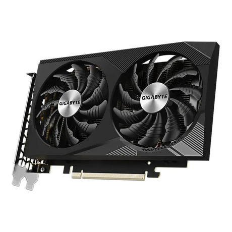 Gigabyte GeForce RTX 3050 WINDFORCE OC V2 Graphics Card, GDDR6 6GB 96-bit Memory, HDMI 2.1 & DP 1.4 Outputs, PCI Express 4.0, 1792 MHz Core Clock, 14000 MHz Memory Clock, Dual Fan Windforce Cooling System, 1 Year Warranty | GV-N3050WF2OCV2-8GD