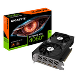 Gigabyte WINDFORCE OC GeForce RTX 4060 Ti Graphics Card, GDDR6 8GB 128-bit Memory, HDMI 2.1a & DP 1.4a Outputs, PCI Express 4.0, 2550 MHz Core Clock, 18 Gbps Memory Clock, Dual Fan Windforce Cooling System, 1 Year Warranty | GV-N406TWF2-OC-8GD