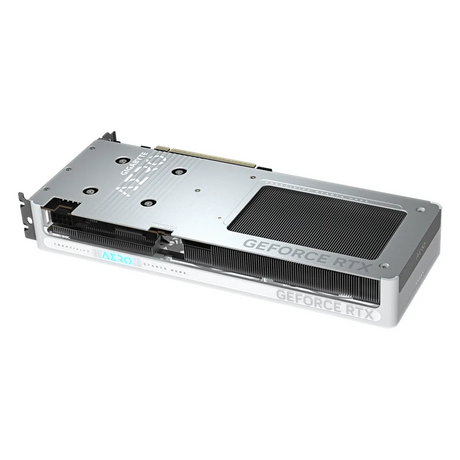 Gigabyte AERO OC GeForce RTX 5060 Graphics Card, GDDR7 8GB 128-bit Memory, HDMI 2.1b & DP 2.1b Outputs, PCI Express 5.0, 2595 MHz Core Clock, 28 Gbps Memory Clock, TrIple Windforce Hawk Fans, Dual BIOS, White, 1 Year Warranty | GV-N5060AERO-OC-8GD