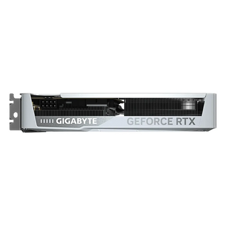 Gigabyte EAGLE OC ICE GeForce RTX 5060 Graphics Card, GDDR7 8GB 128-bit Memory, HDMI 2.1b & DP 2.1b Outputs, PCI Express 5.0, 2550 MHz Core Clock, 28 Gbps Memory Clock, Dual Windforce Hawk Fans, White, 1 Year Warranty | GV-N5060EAGLE-OC-ICE