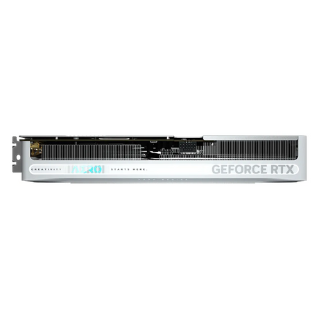 Gigabyte AERO OC GeForce RTX 5080 Small Form Factor Graphics Card, GDDR7 16GB 256-bit Memory, HDMI 2.1b & DP 2.1b Outputs, PCI Express 5.0, 2730 MHz Core Clock, 30 Gbps Memory Clock, Triple Windforce Hawk Fans, Dual BIOS, White, 1 Year Warranty |