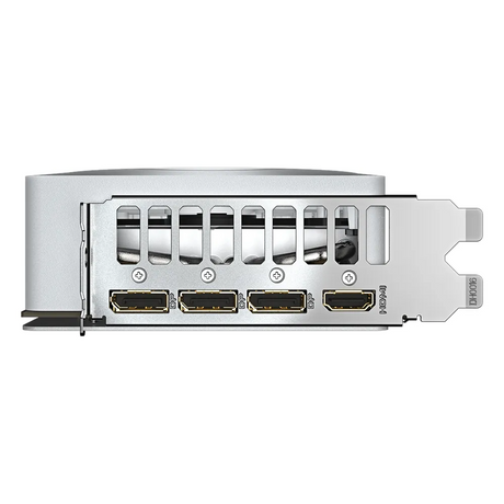 Gigabyte AERO OC GeForce RTX 5080 Small Form Factor Graphics Card, GDDR7 16GB 256-bit Memory, HDMI 2.1b & DP 2.1b Outputs, PCI Express 5.0, 2730 MHz Core Clock, 30 Gbps Memory Clock, Triple Windforce Hawk Fans, Dual BIOS, White, 1 Year Warranty |