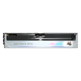 Gigabyte AORUS GeForce RTX 5080 MASTER ICE Graphics Card, GDDR7 16GB 256-bit Memory, HDMI 2.1b & DP 2.1b Outputs, PCI Express 5.0, 2805 MHz Core Clock, 30 Gbps Memory Clock, Triple Windforce Hawk Fans, LCD Edge View, RGB Halo, Dual BIOS, White, 1 Year