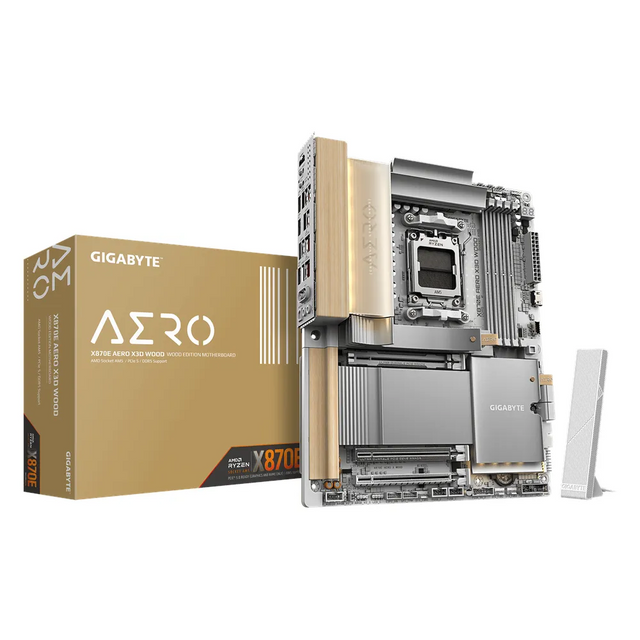 Gigabyte-X870E-AERO-X3D-WOOD-EDITION-Motherboard-X870E-AERO-X-WOOD