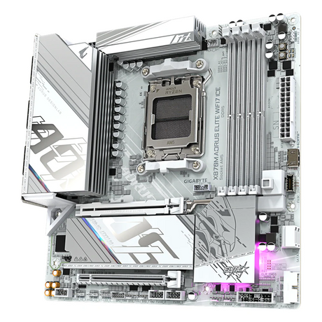 Gigabyte-X870M-AORUS-ELITE-WIFI7-ICE-Motherboard-X870M-A-ELITE-WF7-ICE