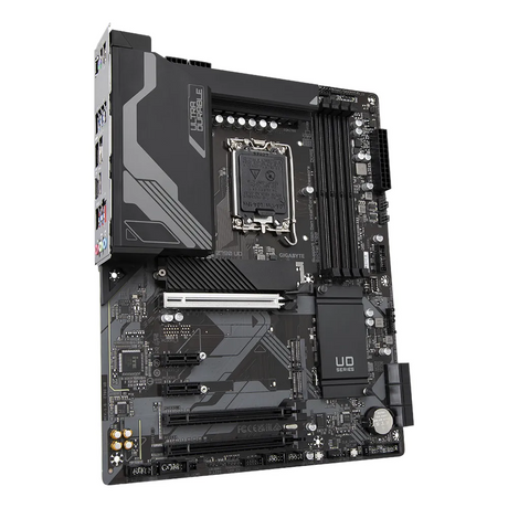 Gigabyte Z790 UD Motherboard, LGA1700 Socket, ATX Form Factor, DDR5 Ram, PCIe 5.0, HDMI, DisplayPort, Realtek 2.5Gb Ethernet, USB 3.2 Gen 2x2 Type-C, 1 Year Warranty | Z790-UD