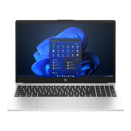 HP 250 G10 Notebook Laptop, Intel Core i3-1315U Processor, 8GB RAM, 512GB SSD, 15.6" FHD Display, DOS, English & Arabic Backlit Keyboard, 1 Year Warranty | 9G1W2ET