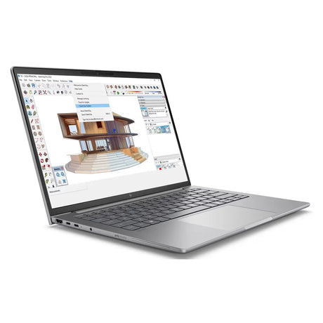 HP ZBook 8 G1i Laptop, Intel Core Ultra 7 255U Processor, 16GB RAM, 1TB SSD, 14" WUXGA Display, Windows 11 Pro, English & Arabic Backlit Keyboard, 1 Year Warranty | B30KVES